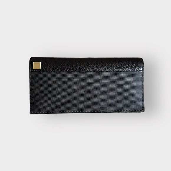 Dunhill Long Leather Wallet Dark Brown - Picture 1 of 8
